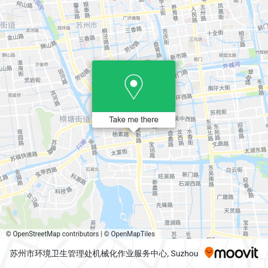 苏州市环境卫生管理处机械化作业服务中心 map