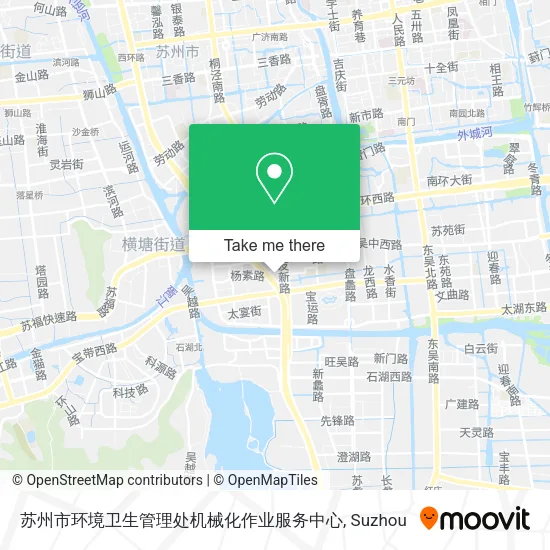 苏州市环境卫生管理处机械化作业服务中心 map