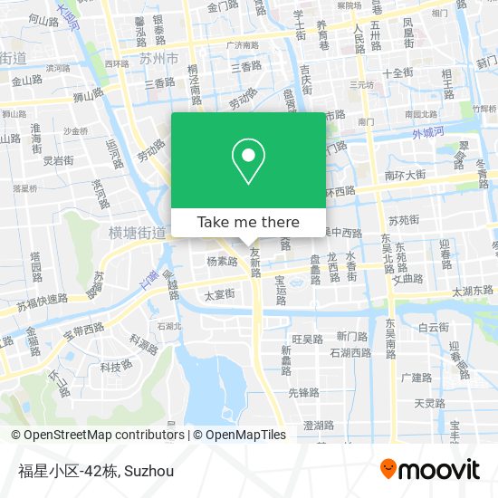 福星小区-42栋 map