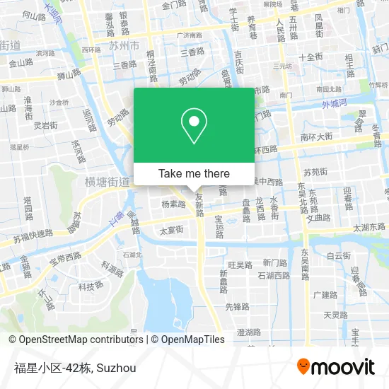 福星小区-42栋 map