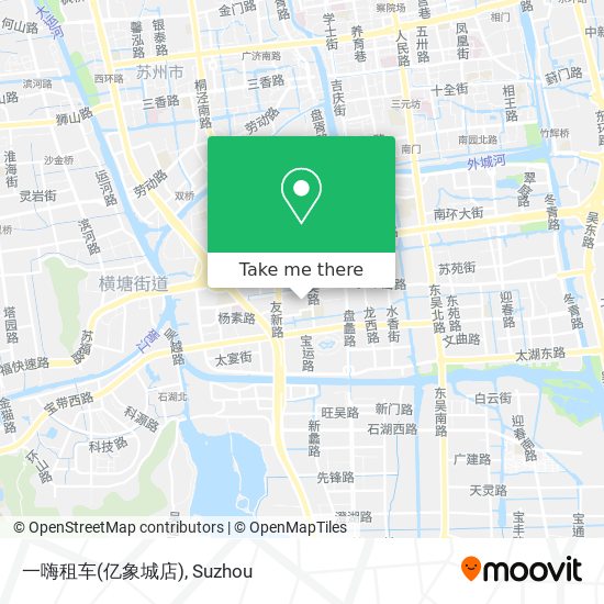 一嗨租车(亿象城店) map