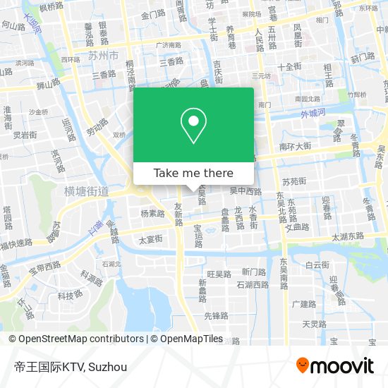 帝王国际KTV map