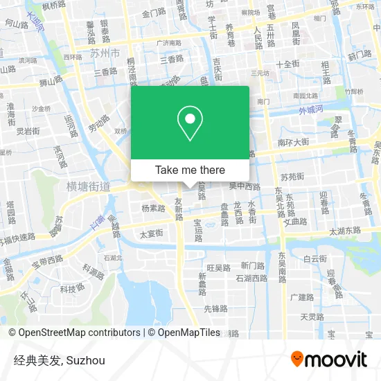 经典美发 map