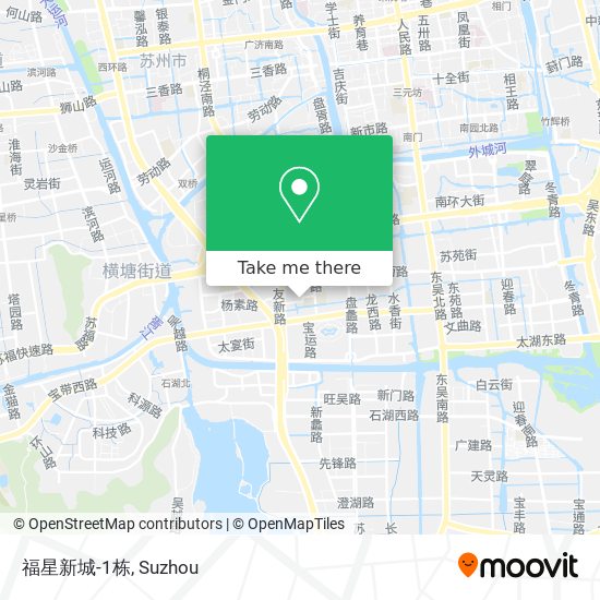 福星新城-1栋 map
