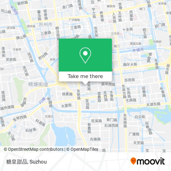 糖皇甜品 map