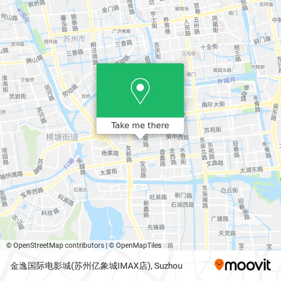金逸国际电影城(苏州亿象城IMAX店) map