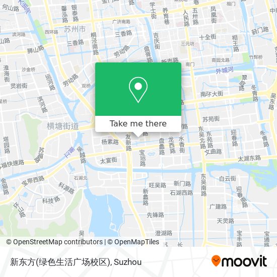 新东方(绿色生活广场校区) map