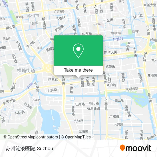 苏州沧浪医院 map