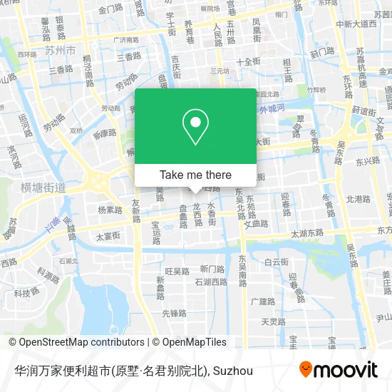 华润万家便利超市(原墅·名君别院北) map