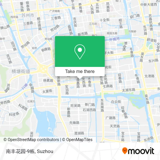 南丰花园-9栋 map