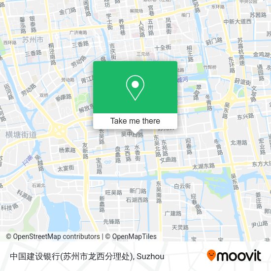 中国建设银行(苏州市龙西分理处) map