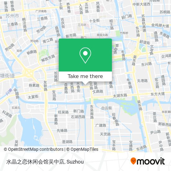 水晶之恋休闲会馆吴中店 map