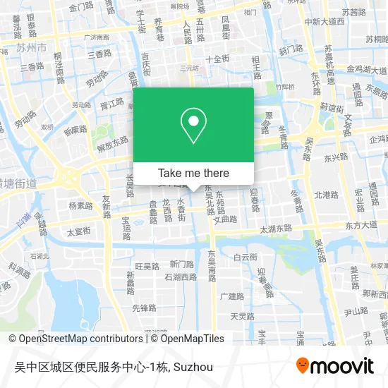 吴中区城区便民服务中心-1栋 map