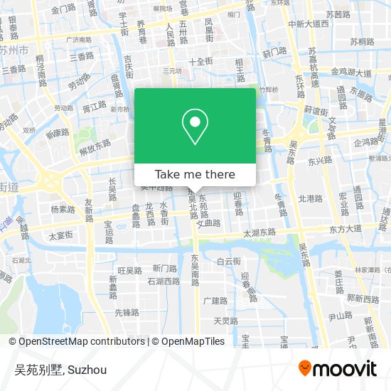 吴苑别墅 map