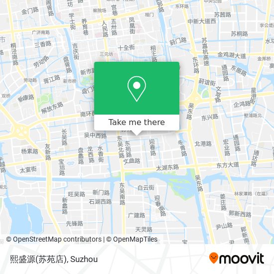 熙盛源(苏苑店) map