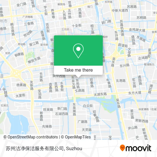 苏州洁净保洁服务有限公司 map