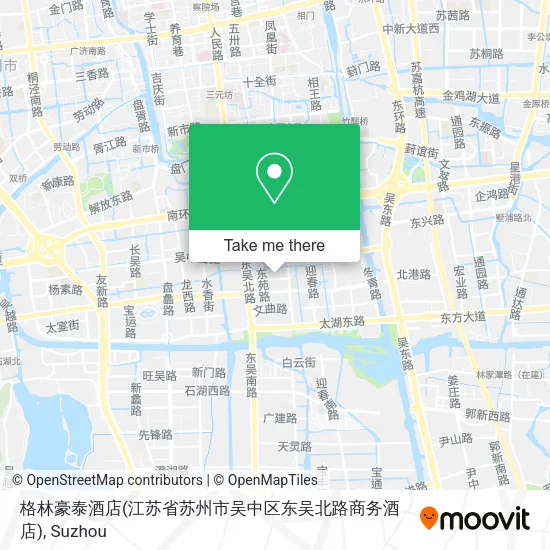 格林豪泰酒店(江苏省苏州市吴中区东吴北路商务酒店) map