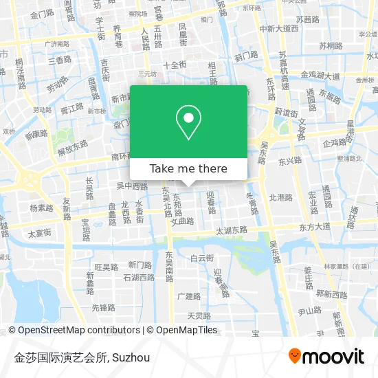金莎国际演艺会所 map