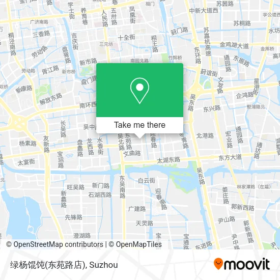 绿杨馄饨(东苑路店) map
