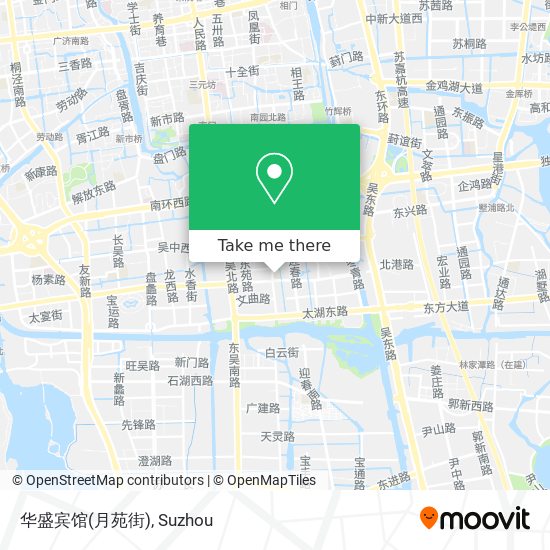 华盛宾馆(月苑街) map