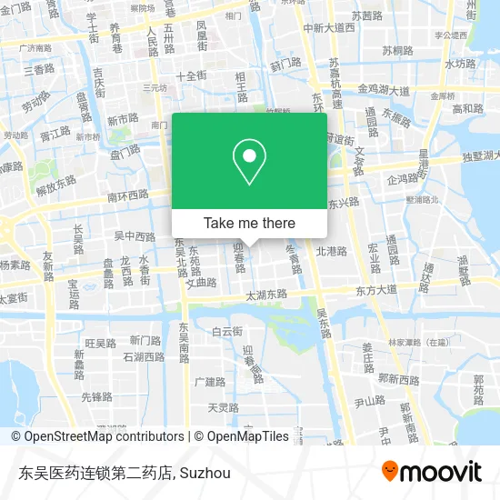 东吴医药连锁第二药店 map