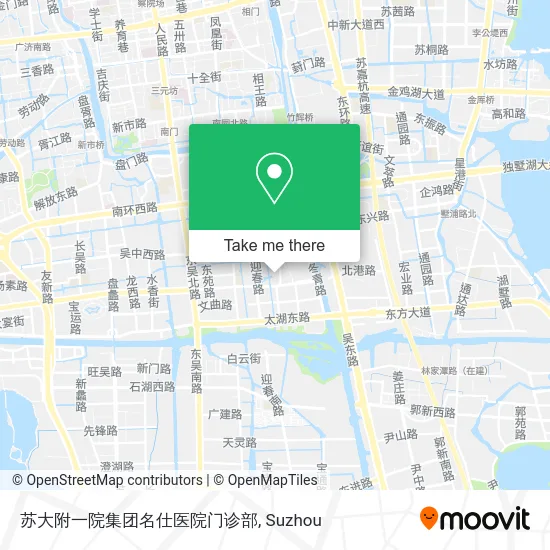 苏大附一院集团名仕医院门诊部 map