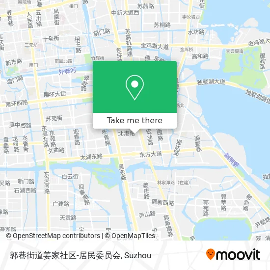 郭巷街道姜家社区-居民委员会 map