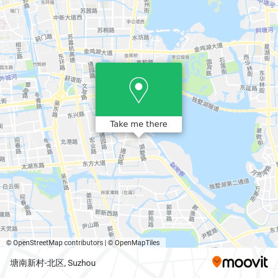 塘南新村-北区 map