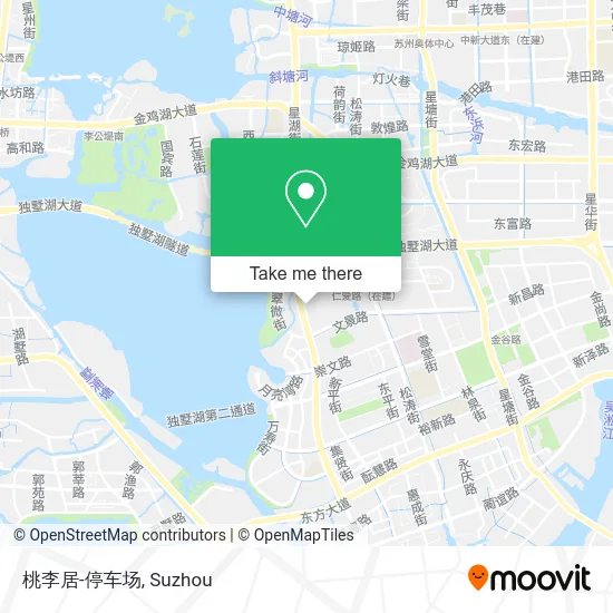 桃李居-停车场 map