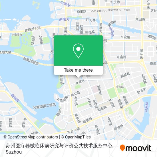 苏州医疗器械临床前研究与评价公共技术服务中心 map
