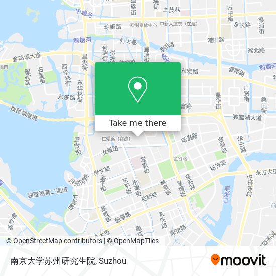 南京大学苏州研究生院 map