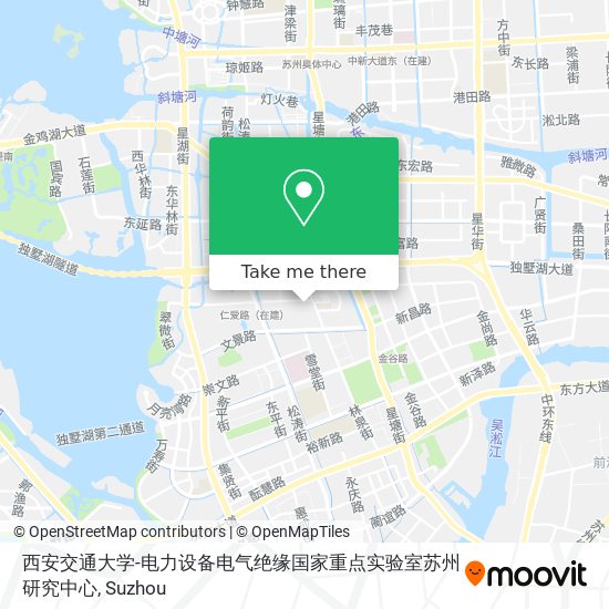 西安交通大学-电力设备电气绝缘国家重点实验室苏州研究中心 map
