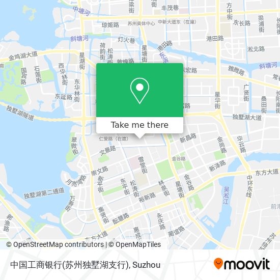 中国工商银行(苏州独墅湖支行) map
