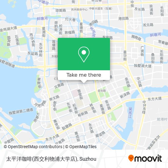 太平洋咖啡(西交利物浦大学店) map