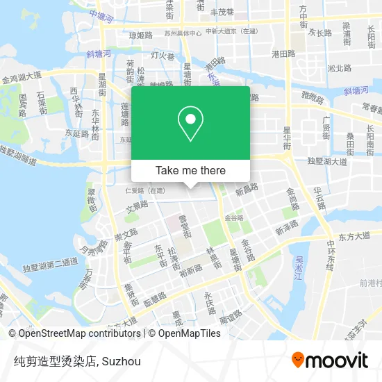 纯剪造型烫染店 map