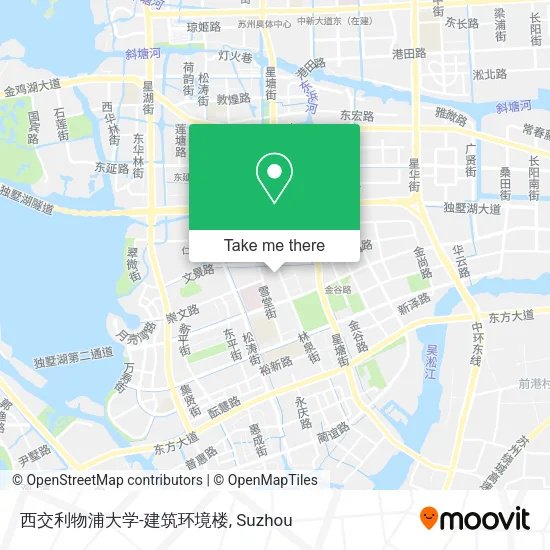 西交利物浦大学-建筑环境楼 map