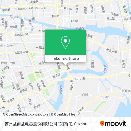 苏州益而益电器股份有限公司(东南门) map