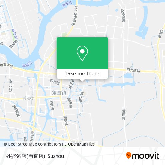 外婆粥店(甪直店) map