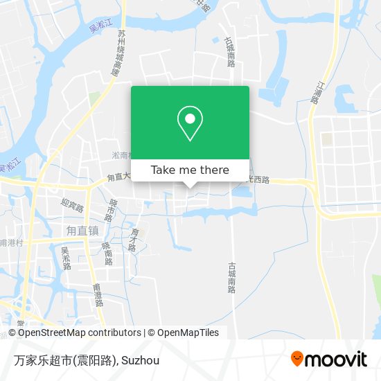 万家乐超市(震阳路) map
