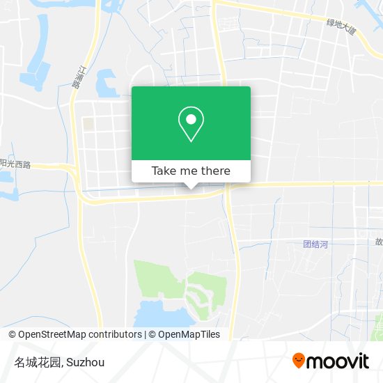 名城花园 map