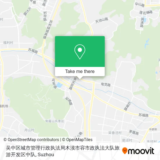 吴中区城市管理行政执法局木渎市容市政执法大队旅游开发区中队 map