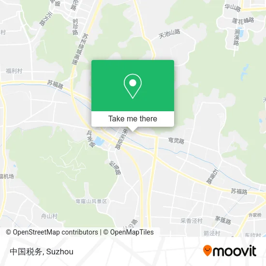 中国税务 map