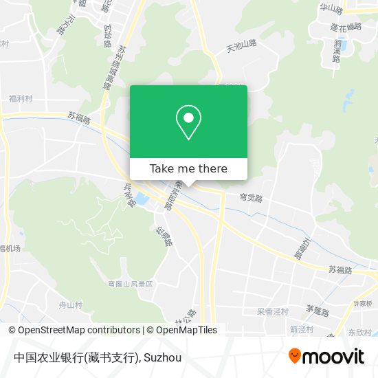 中国农业银行(藏书支行) map
