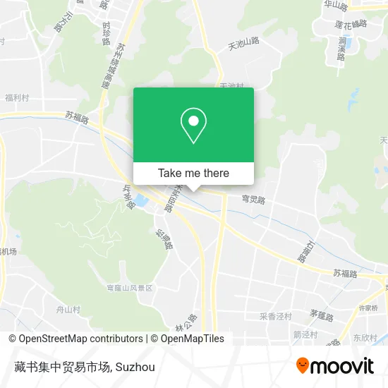 藏书集中贸易市场 map