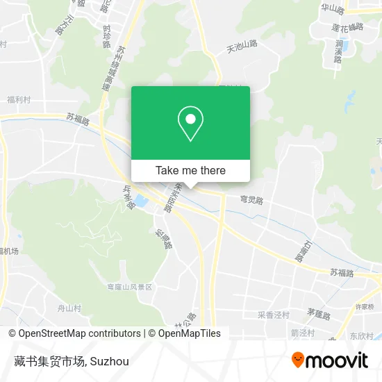 藏书集贸市场 map