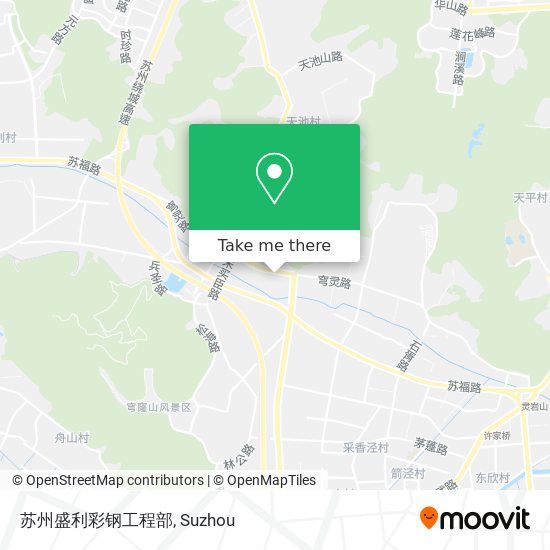 苏州盛利彩钢工程部 map