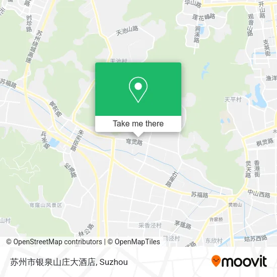 苏州市银泉山庄大酒店 map
