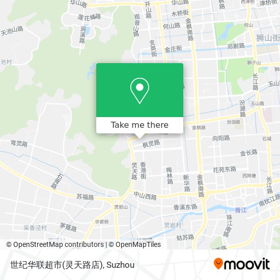 世纪华联超市(灵天路店) map