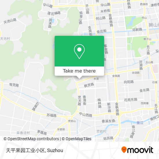 天平果园工业小区 map