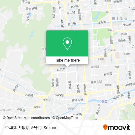 中华园大饭店-5号门 map